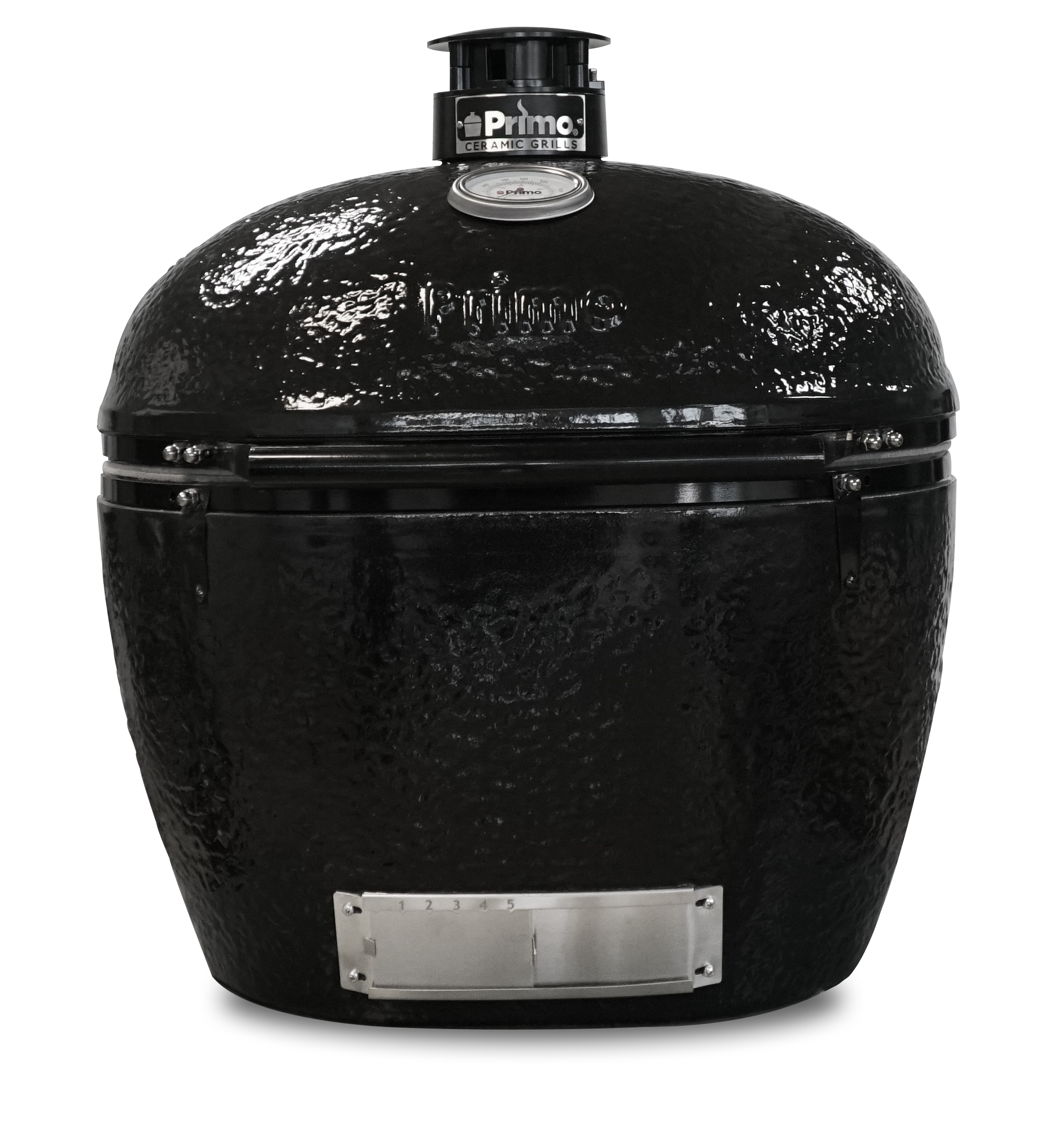 Primo Oval XX-Large Charcoal Grill Built In Bundle