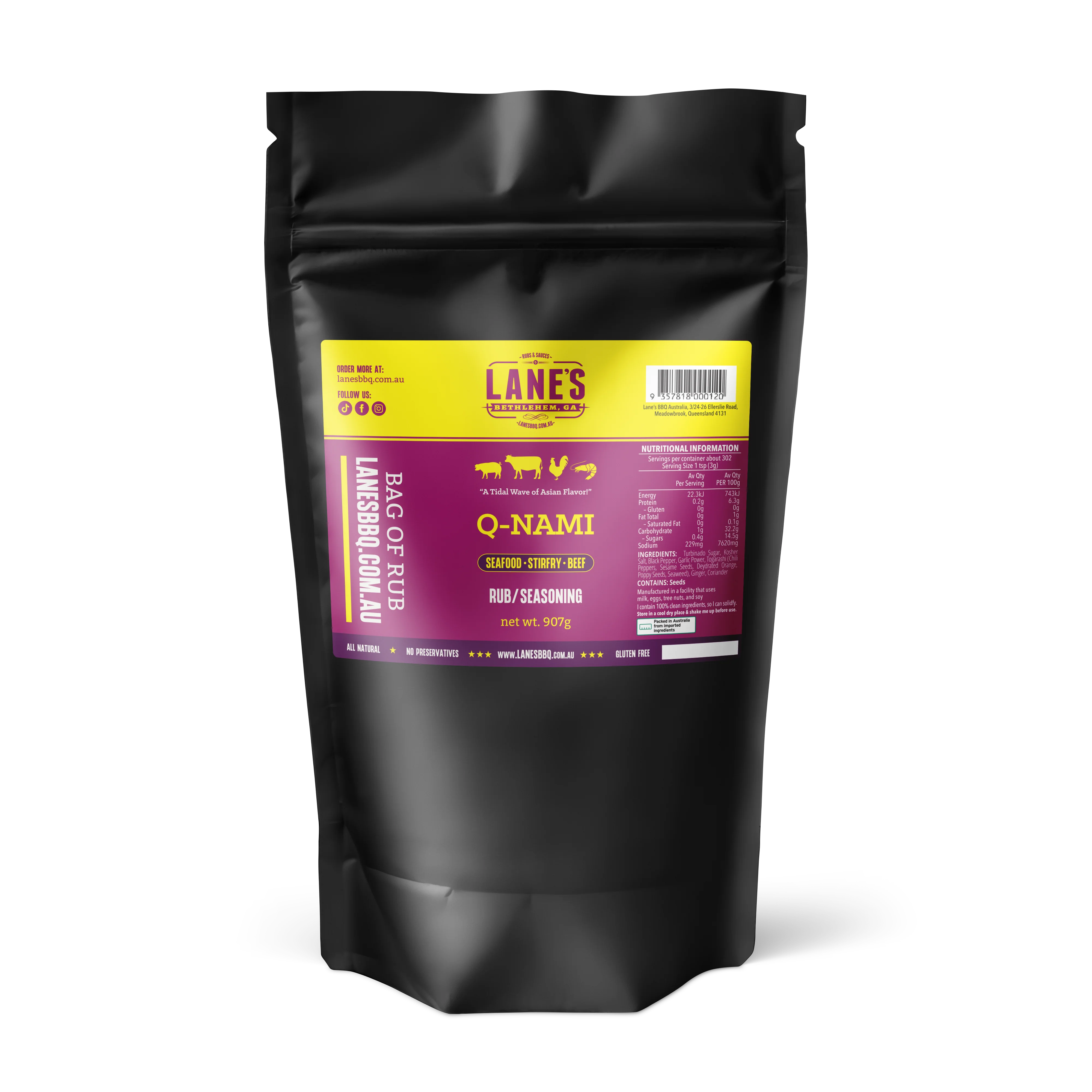Lanes BBQ Q-Nami Rub