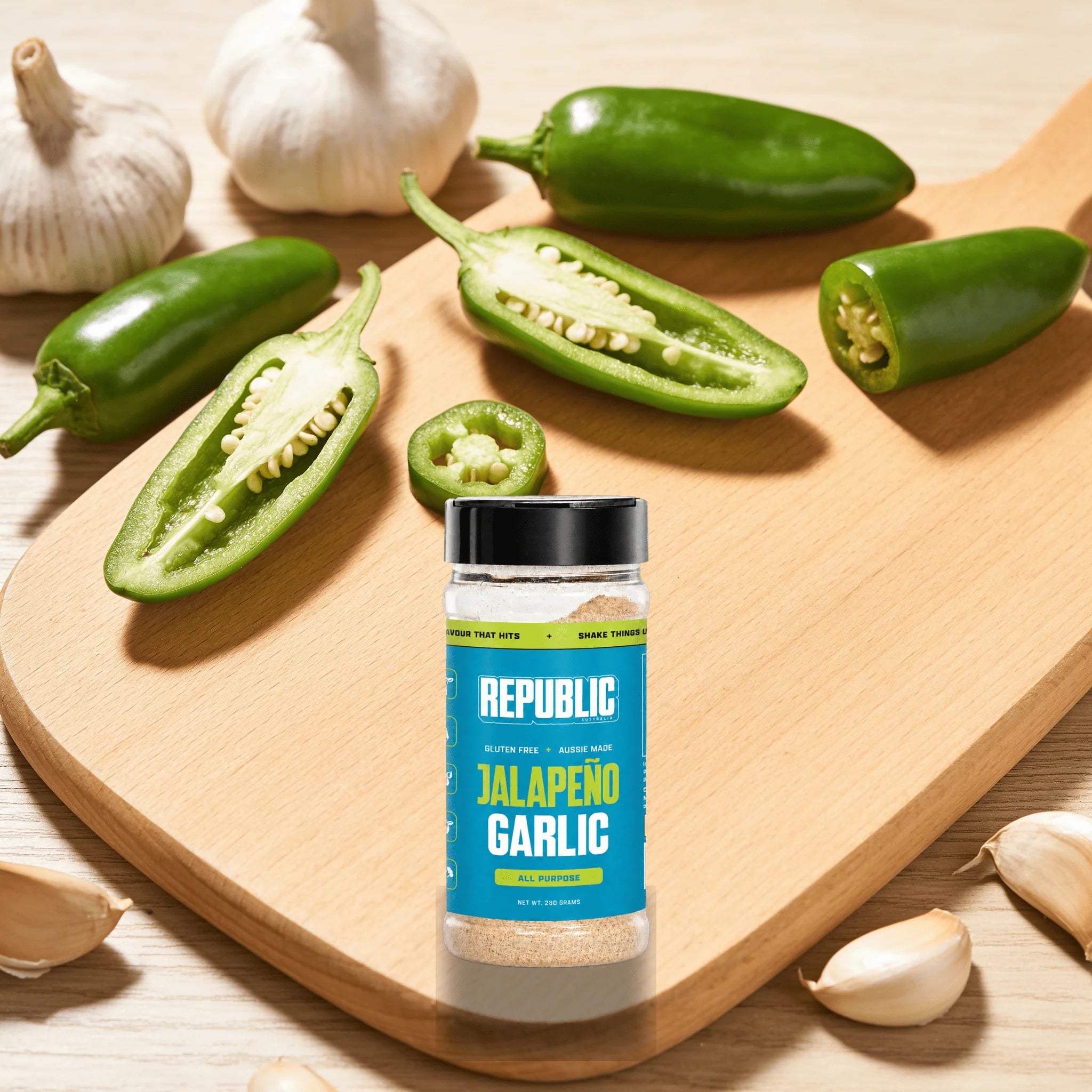 Republic Jalapeno Garlic All Purpose BBQ Rub