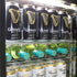 RHINO LG Compressor Alfresco Glass heated Door 208L Black Bar Fridge SG2H-B-HD
