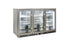 Rhino 388 Litre ENVY Heated Glass Triple Door 316 SS Outdoor Bar Fridge - ENV3H-SS