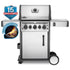 Clearance Sale - Napoleon Rogue SE 425 RSIB 3 Burner BBQ with Infrared Side and Rear Burners