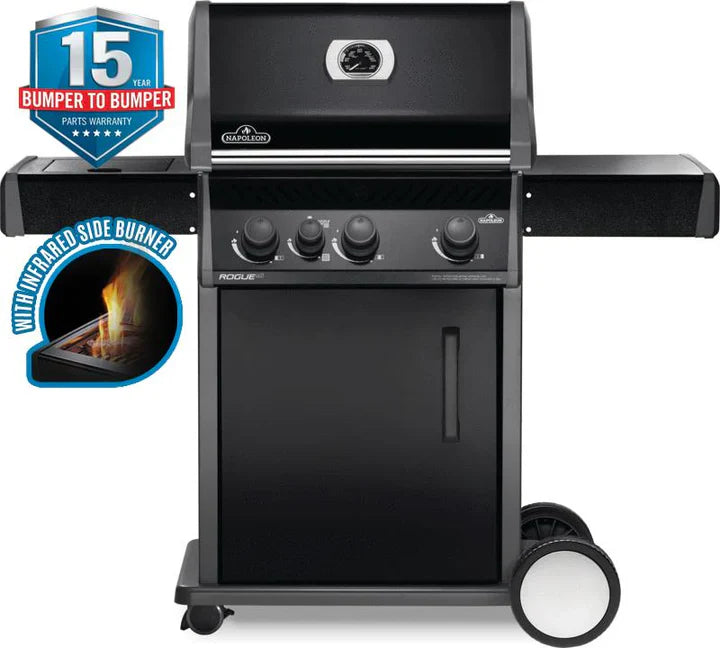 Napoleon Rogue XT 425 SIB 3 Burner BBQ with Infrared Side Burner