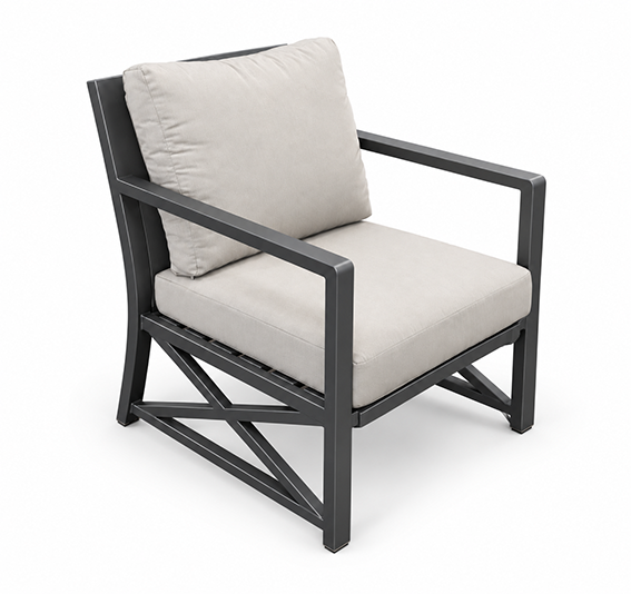 Shelta Bridgeport Aluminium Single Sofa