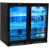 RHINO Night Club Commercial Multi Light Coloured Black Bar Fridge - SG2H-NC