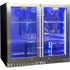 Schmick Twin Door Triple Glazed Glass Door Bar Fridge - SK246-SS