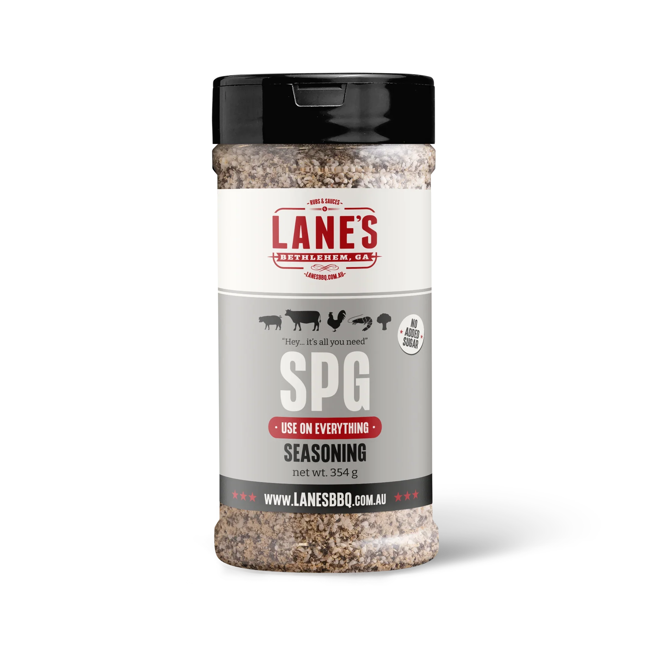 Lanes BBQ SPG (Salt, Pepper, Garlic) Rub
