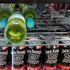Schmick Twin Door Quiet Running Low Height Black Triple Glazed Glass Door Bar Fridge -SK206-B