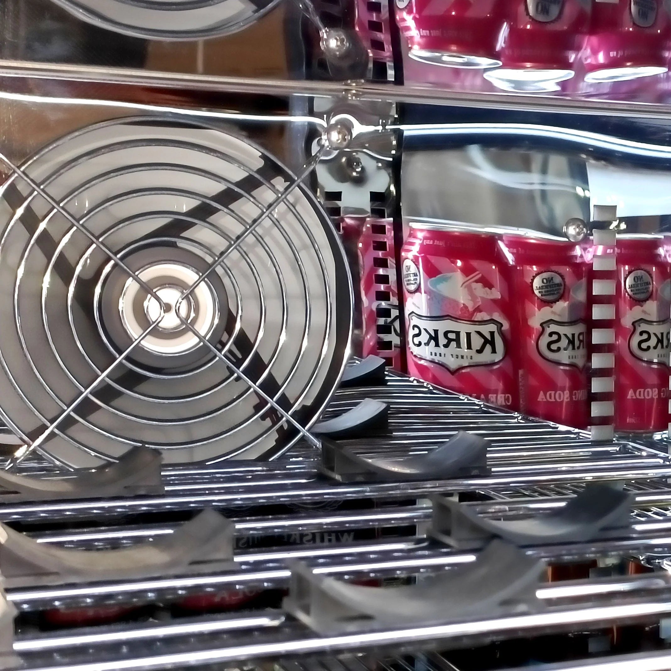 Schmick Twin Door Quiet Running Stainless Steel Solid Door Bar Fridge - Low Height - Model SK206-SD