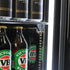 Schmick Black Quiet Front Venting Under Bench Heated Glass Door Bar Fridge - SK146L-B-HD / SK146R-B-HD