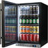 Schmick Quiet Front Venting Under Bench Stainless Steel Solid Single Door Bar Fridge - SK126-SD