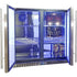 Schmick Twin Door Quiet Running Solid Stainless Door Energy Efficient Bar Fridge - SK246-SD