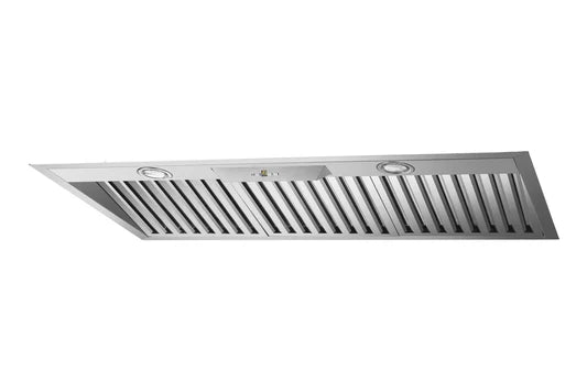 Schweigen Stainless Steel BBQ Undermount Rangehood with Twin Inbuilt Motors - 100cm - CLUM210