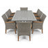 Shelta Bridgeport 220cm 9 Piece Dining Setting with 8 Florence Chairs