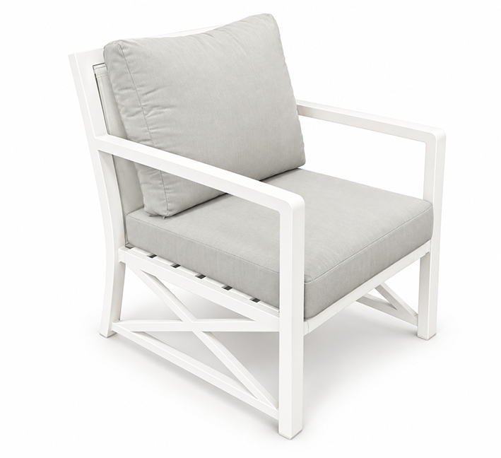 Shelta Bridgeport Aluminium Single Sofa