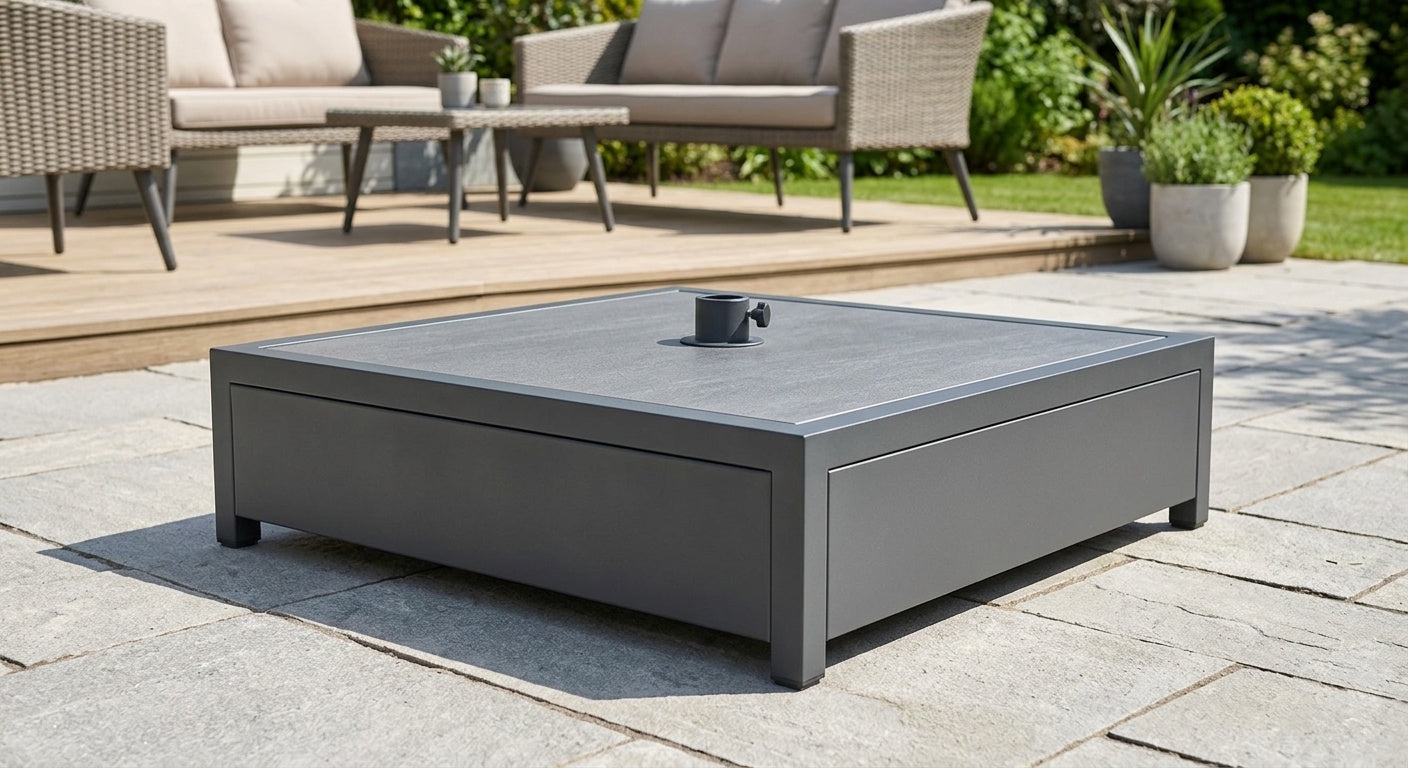 Shelta Ceramic Top Base 85 X 85 X H 17.5cm