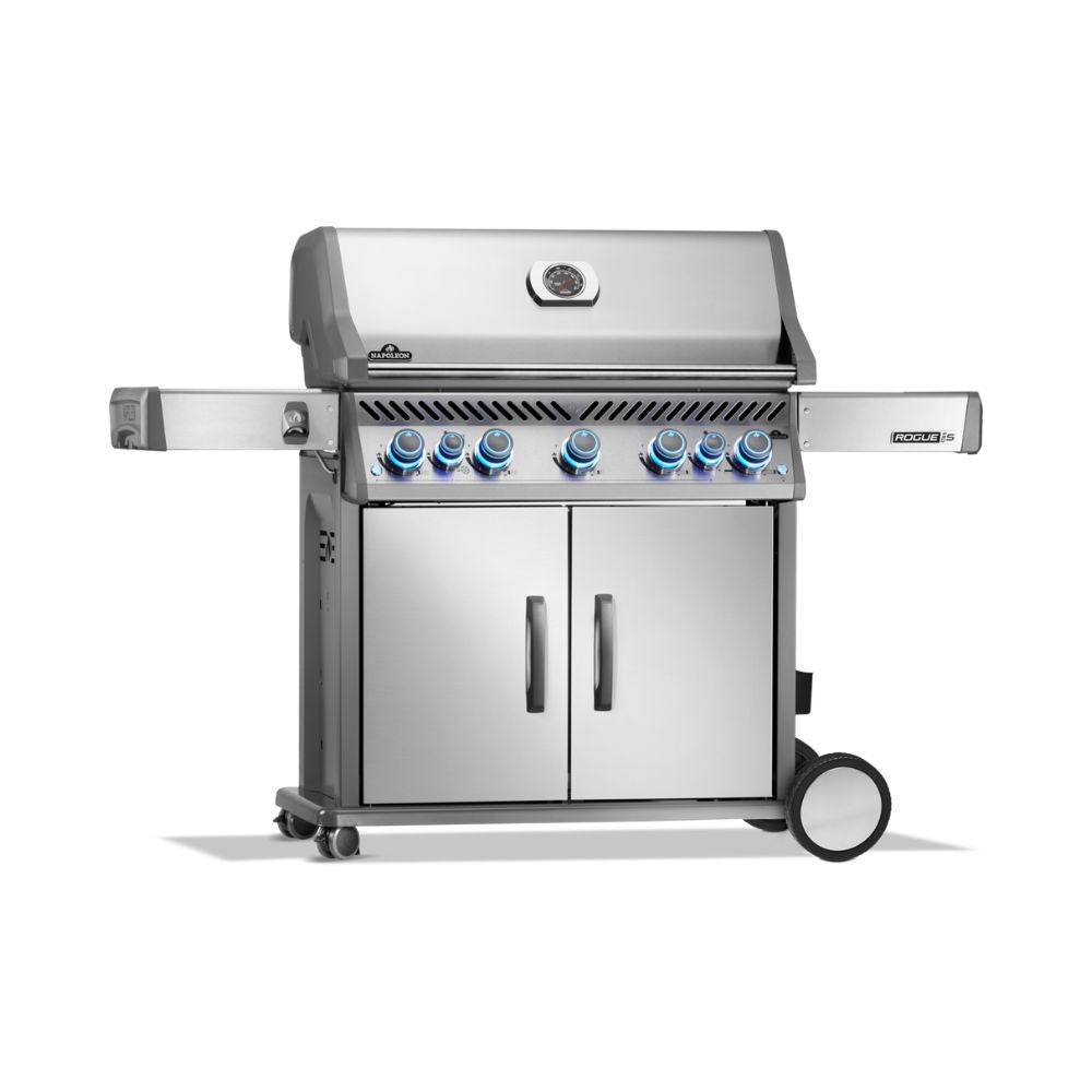 Napoleon Rogue Pro-S 625 SS 5 Burner BBQ with Infrared Sizzle Sideburner