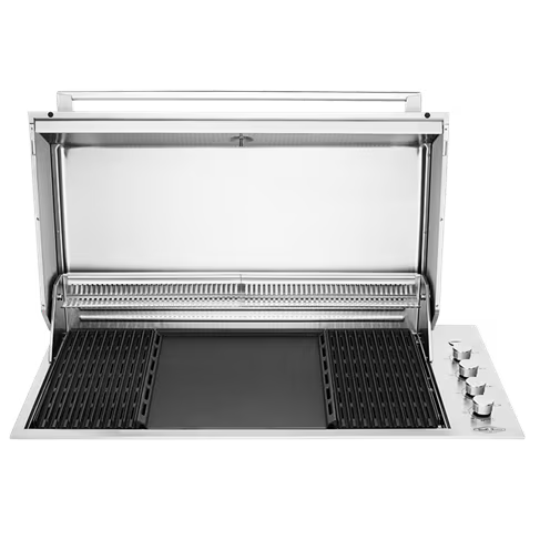 Beefeater ProLine Series 6 Burner 316 Stainless Steel Built In Gas BBQ with Hood