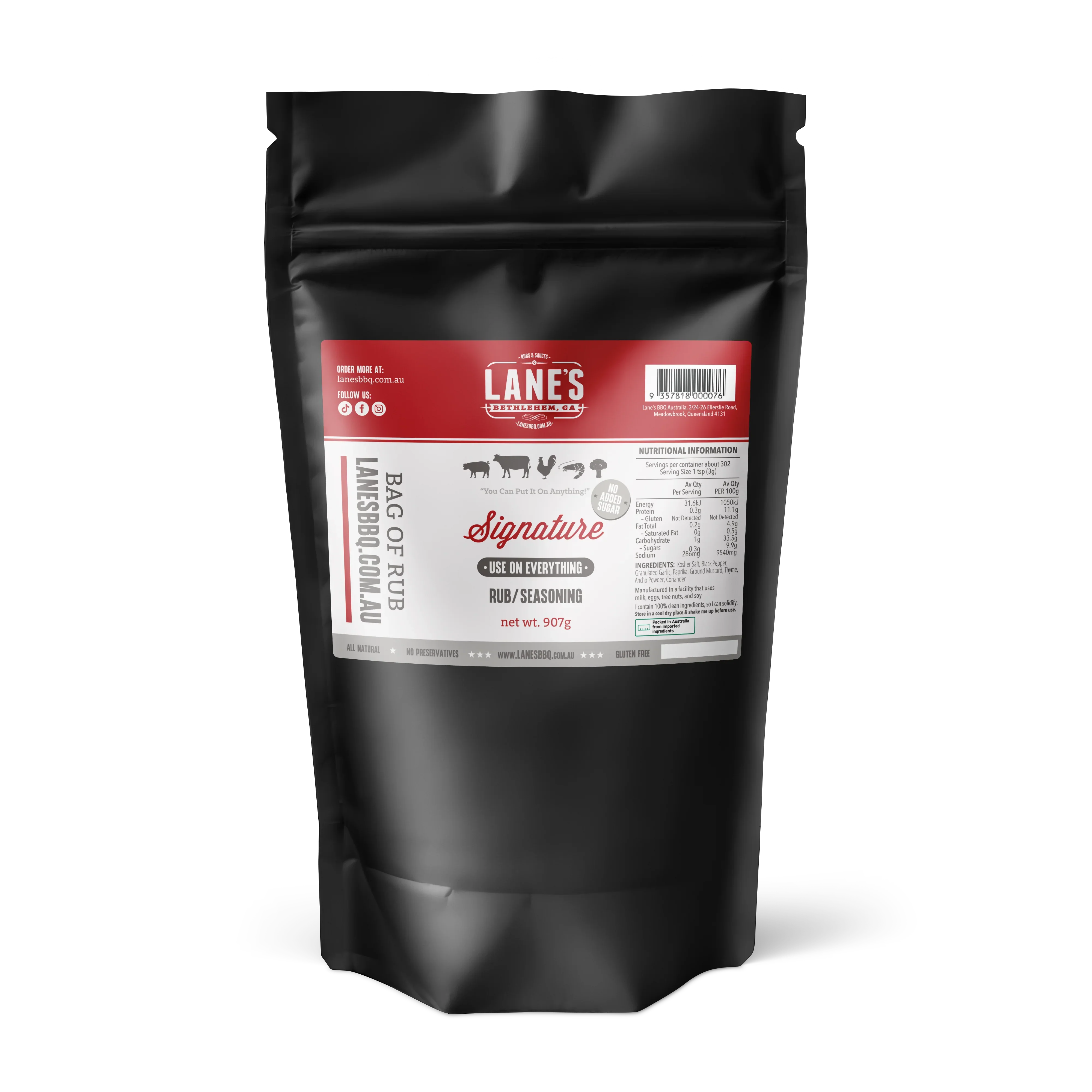 Lanes BBQ Signature Rub