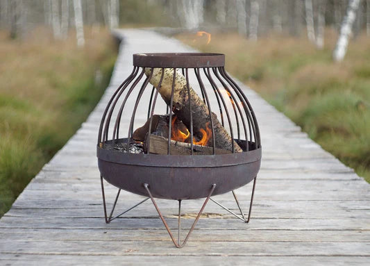 Alfred Riess Somma Steel Fire Pit