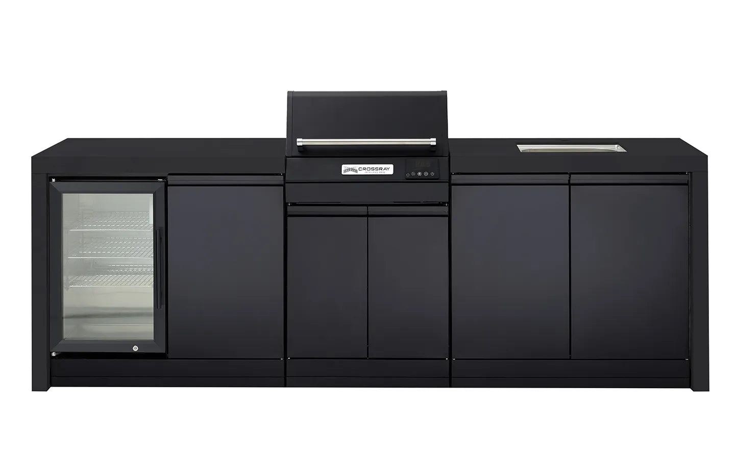 Crossray eXtreme Electric Black Outdoor BBQ Kitchen