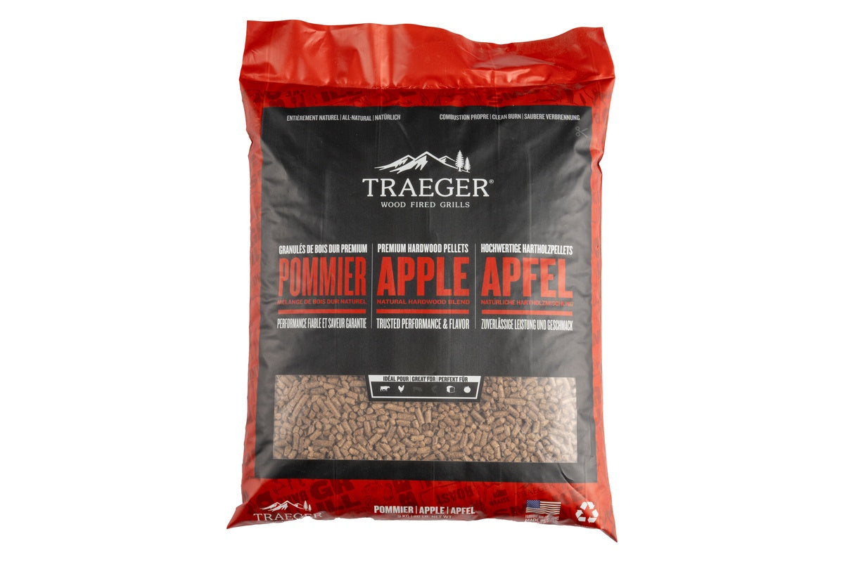 Traeger Apple Pellets 9Kg Bag - TRGPELAPP