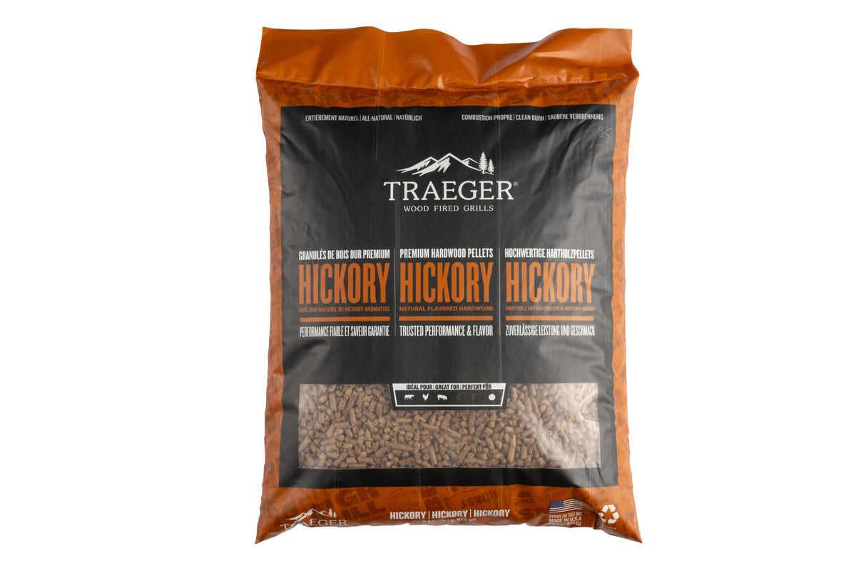 Traeger Hickory Pellets - 9KG Bag