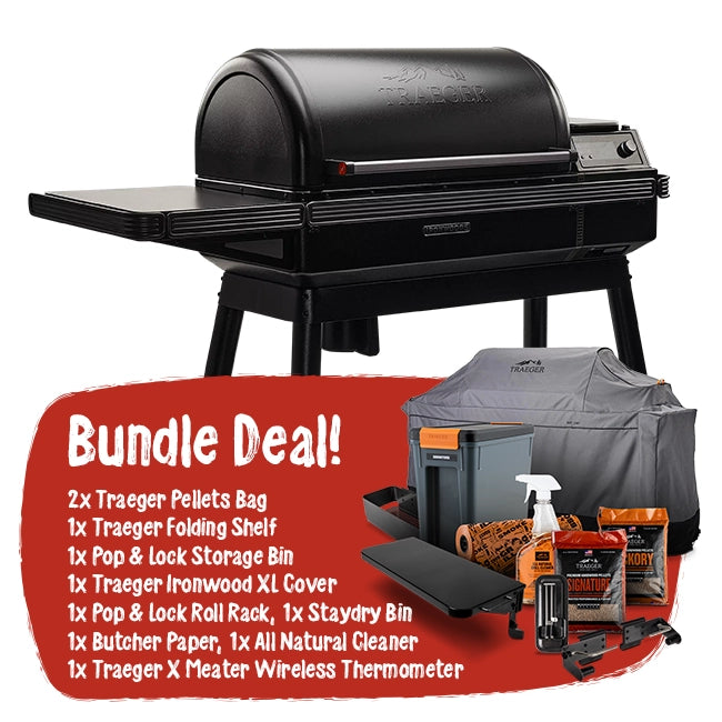 Traeger Ironwood XL Pellet Grill - Bundle Deal