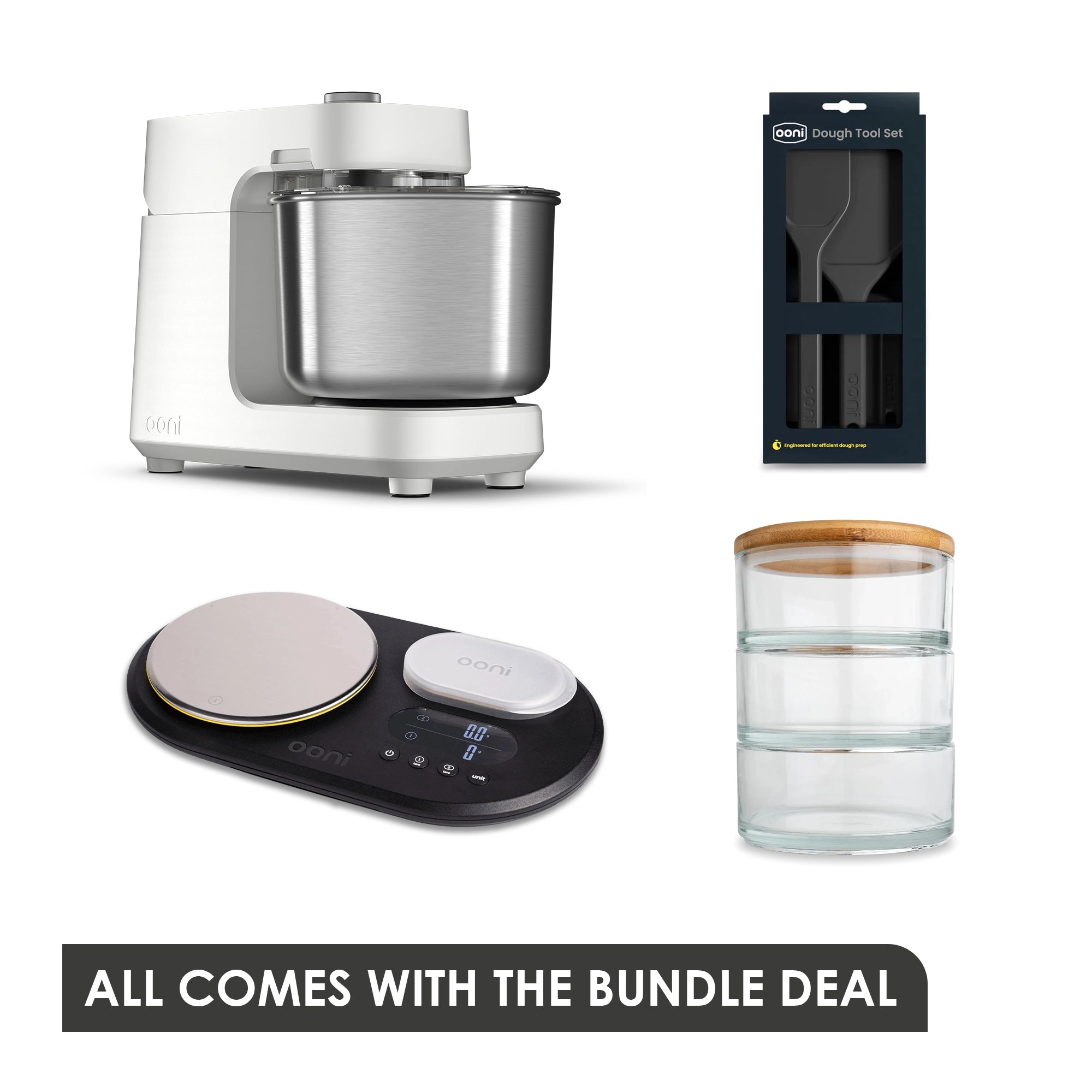 Ooni Halo Pro Baker's Bundle - Polar White