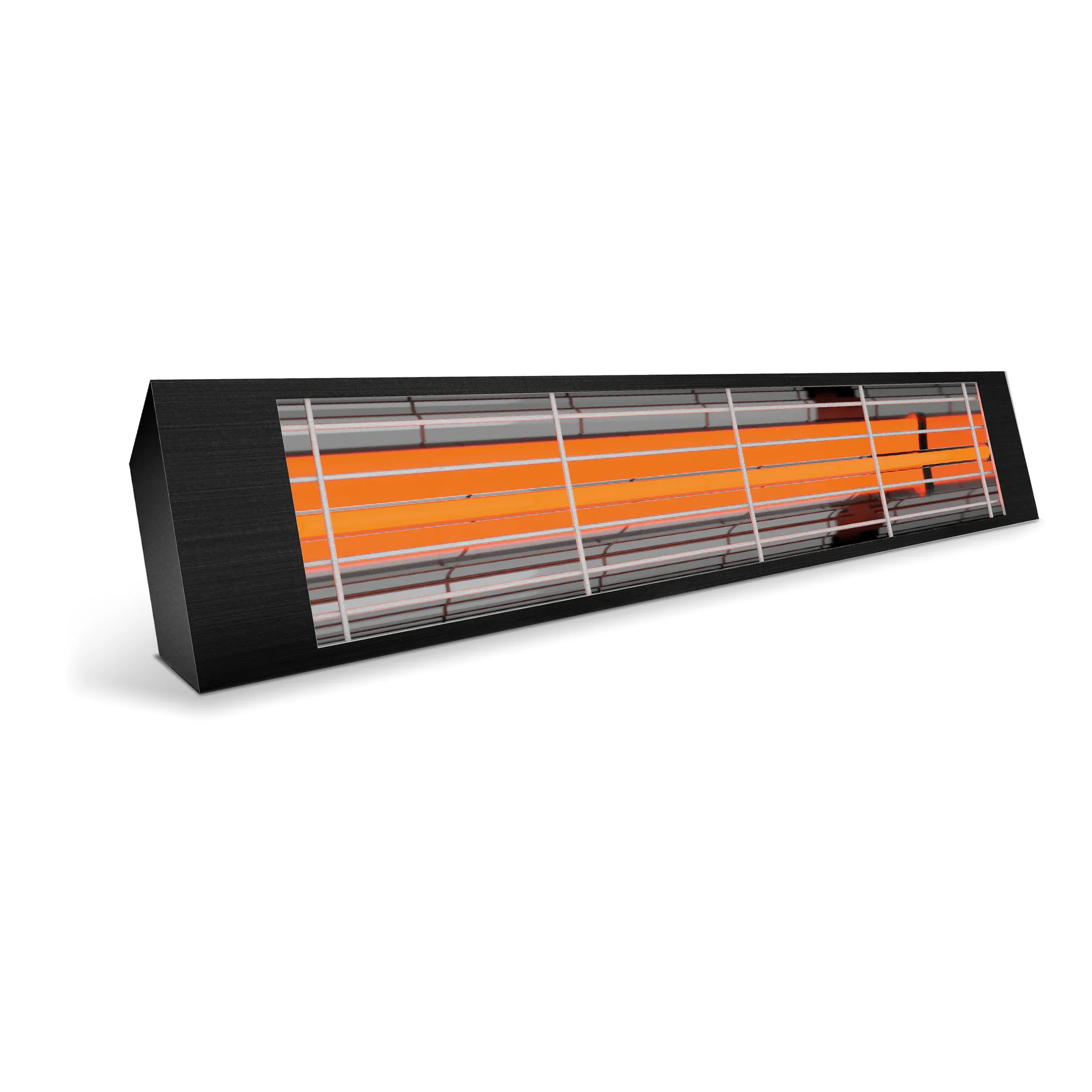 Tucker 316 Marine Grade Powder Coated Satin Black 1100mm Architectural Series A2000B 2kW Electric Heater