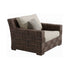 Tucker Tahiti Chocolate Wicker Arm Chair