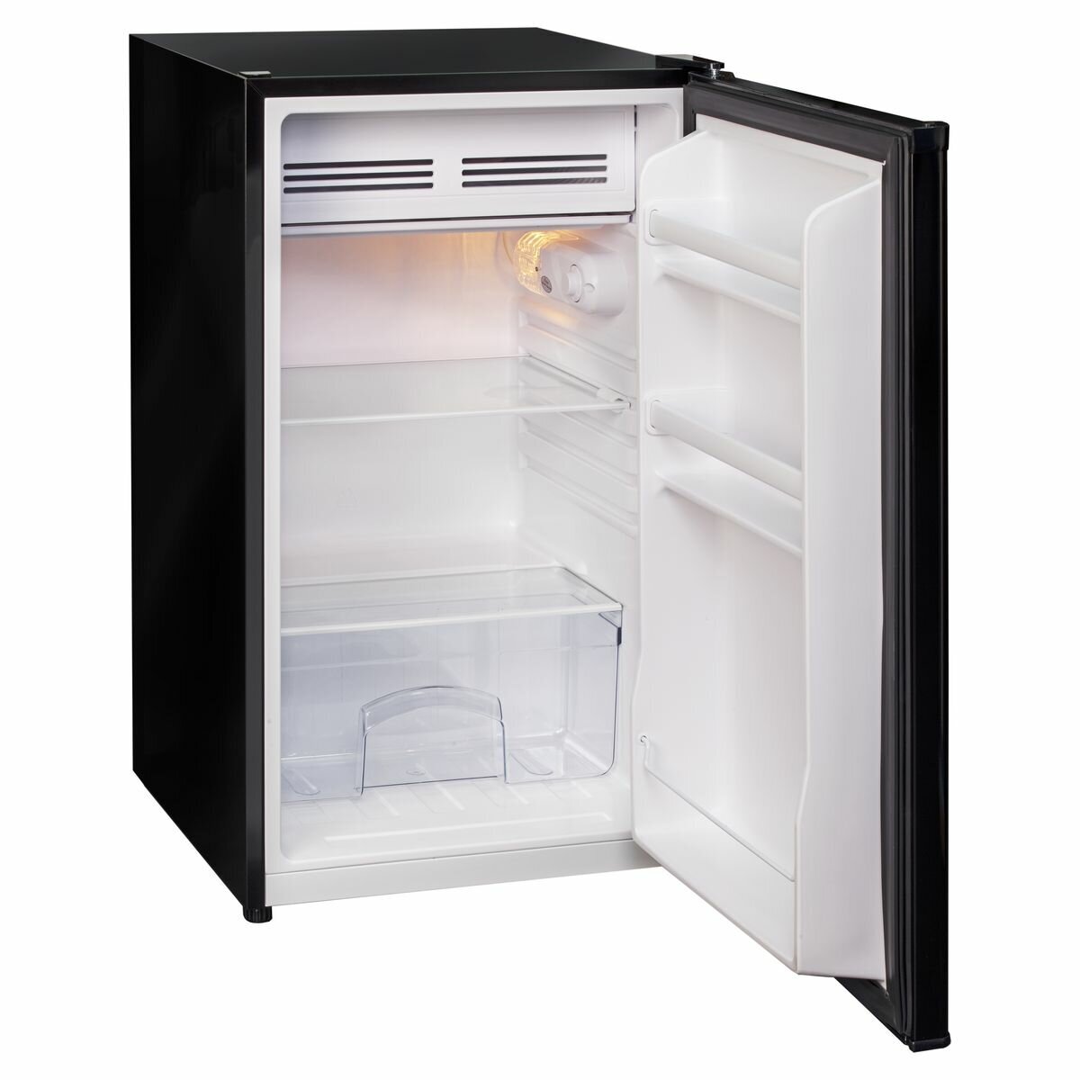 Artusi 126L Single Door Black Bar Fridge - AFR115B