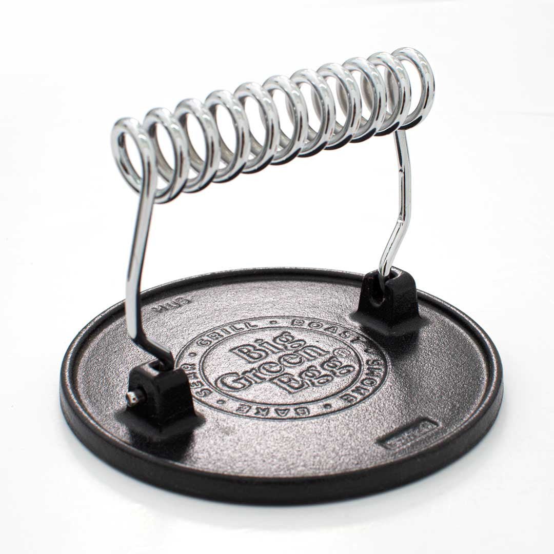 Big Green Egg Cast Iron Grill Press