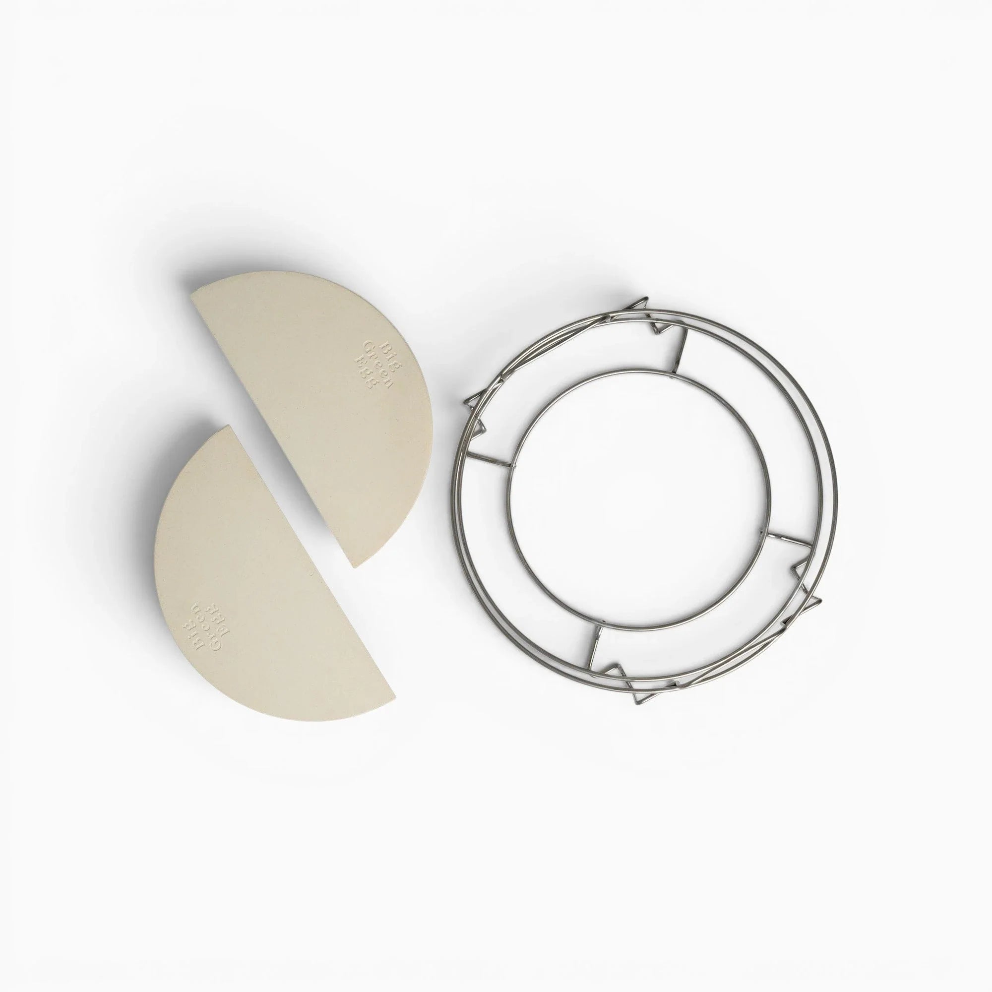 Big Green Egg Dual Zone Deflector Kit