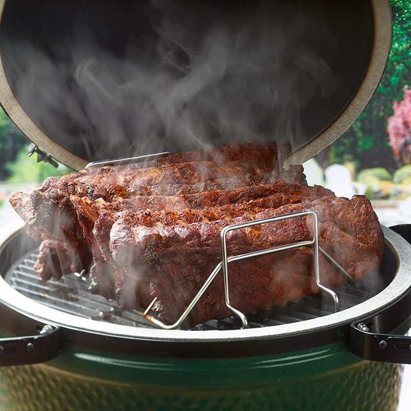 Big Green Egg Rib Rack Stainless Steel