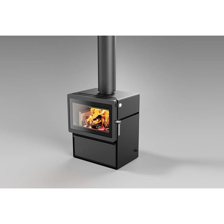 Blaze Z2 Ash Freestanding Wood Fireplace