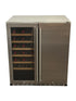 Bossworx 180L Beer and Wine Dual Zone Alfresco Refrigerator
