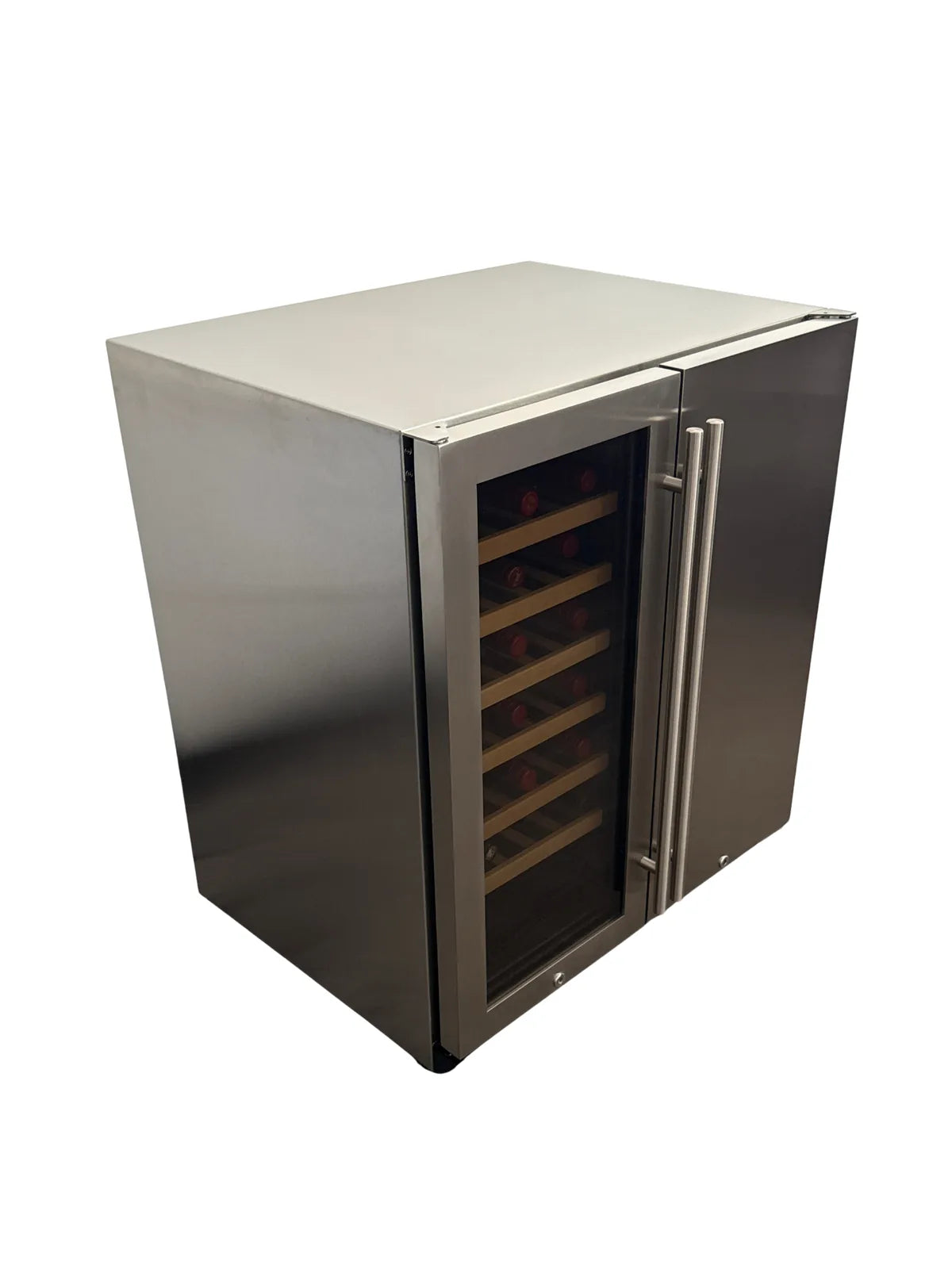 Bossworx 180L Beer and Wine Dual Zone Alfresco Refrigerator