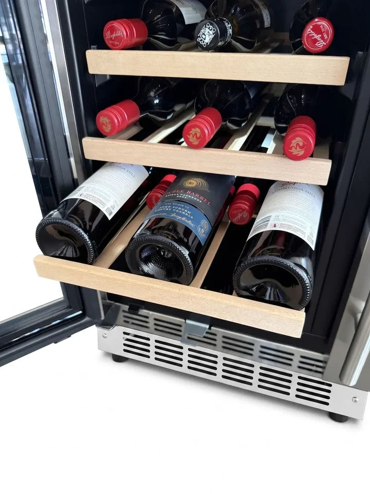 Bossworx 4 Burner Stainless Steel Drop-In BBQ & 180L Dual Zone Alfresco Fridge Bundle