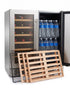 Bossworx 180L Beer and Wine Dual Zone Alfresco Refrigerator