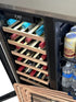 Bossworx 4 Burner Stainless Steel Drop-In BBQ & 180L Dual Zone Alfresco Fridge Bundle