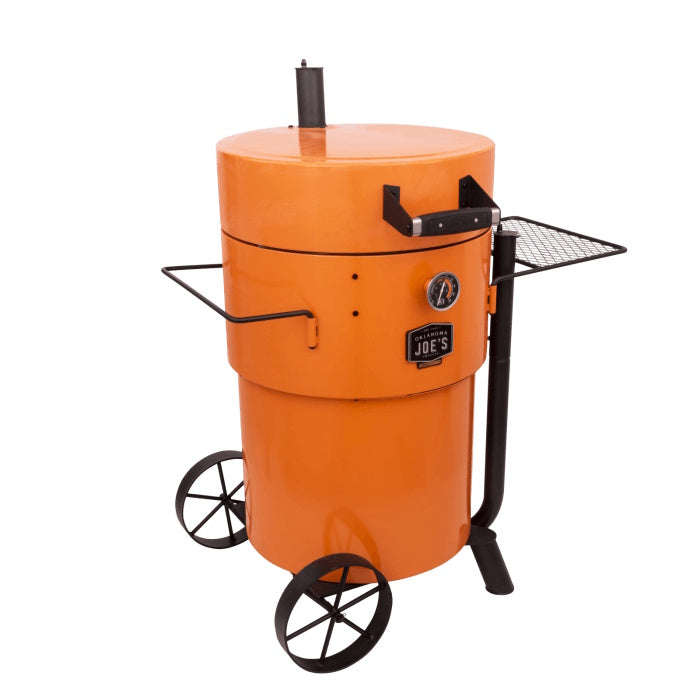 Oklahoma Joes Bronco Pro Drum Smoker XL - Orange