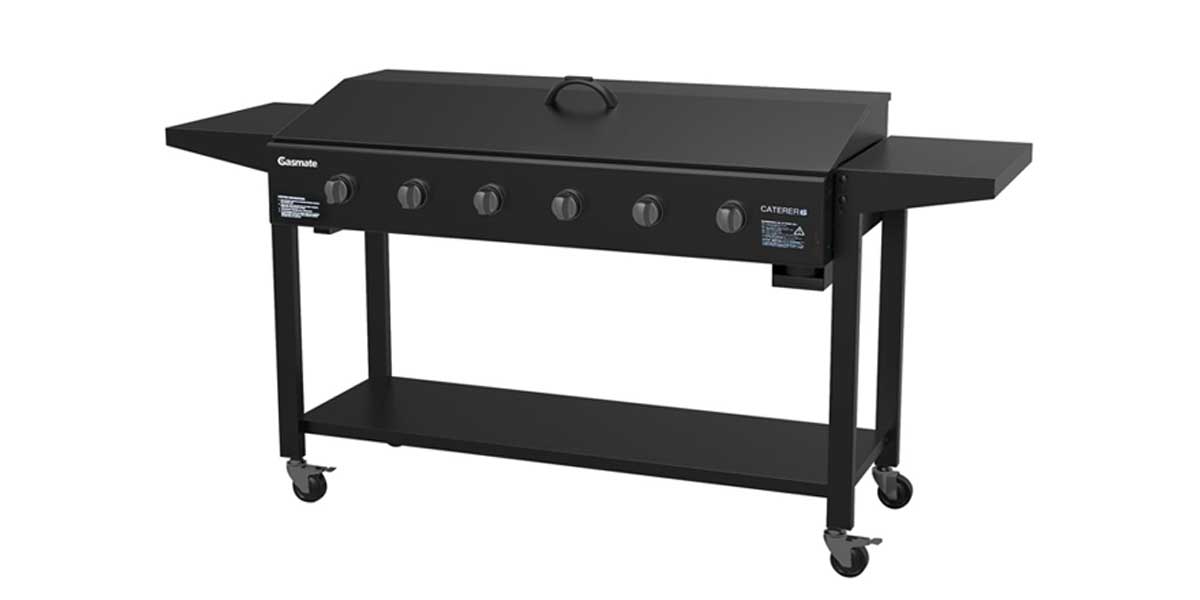 Gasmate Caterer 6 Burner Flat Top BBQ