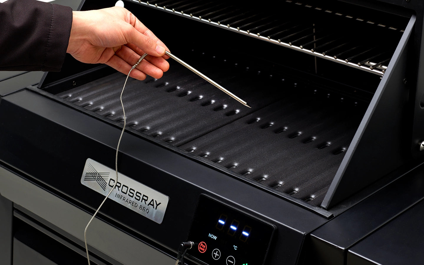CROSSRAY eXtreme Electric Black Outdoor BBQ Kitchen - TCEK-09