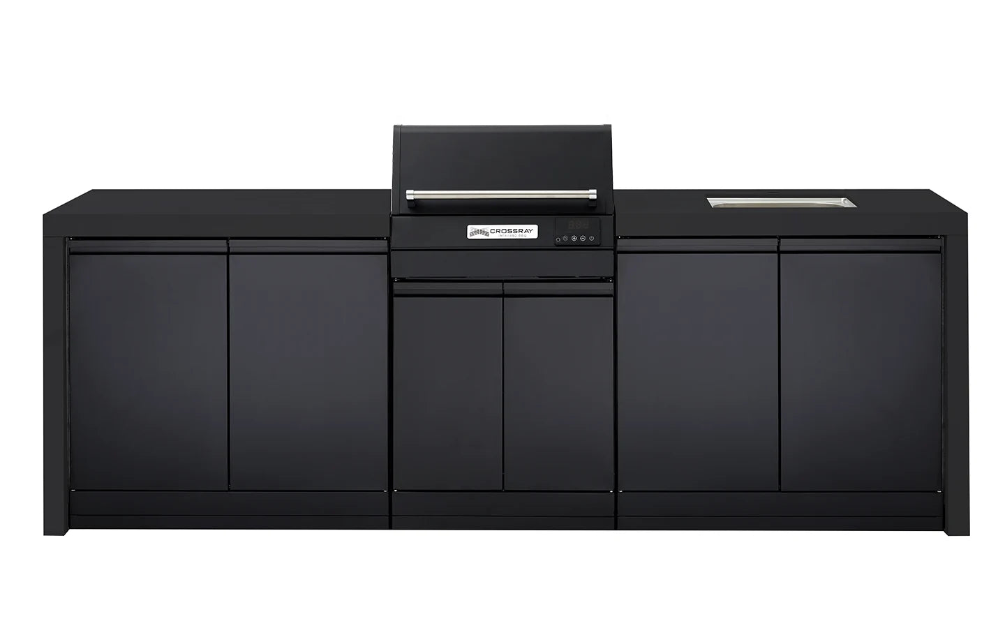 Crossray eXtreme Electric Black Outdoor BBQ Kitchen