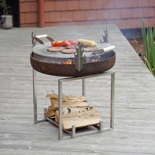 Alfred Riess Hekla Steel Fire Pit - Medium