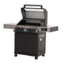 Gasmate Apollo 4B Black Hooded Gas BBQ - Including Cover