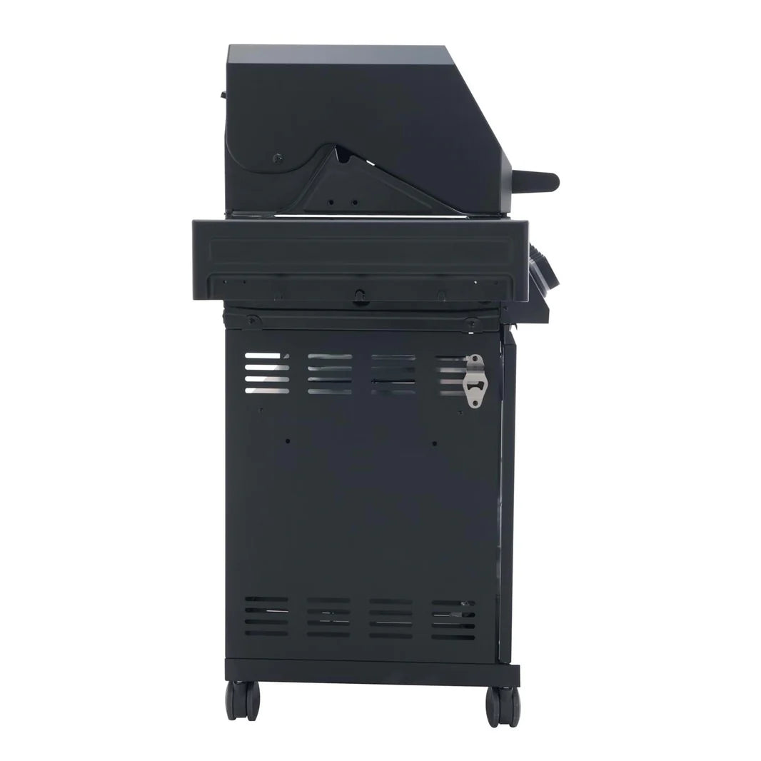 Gasmate Apollo 6B Black Hooded Gas BBQ - Including Cover