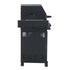 Gasmate Apollo 6B Black Hooded Gas BBQ - Including Cover