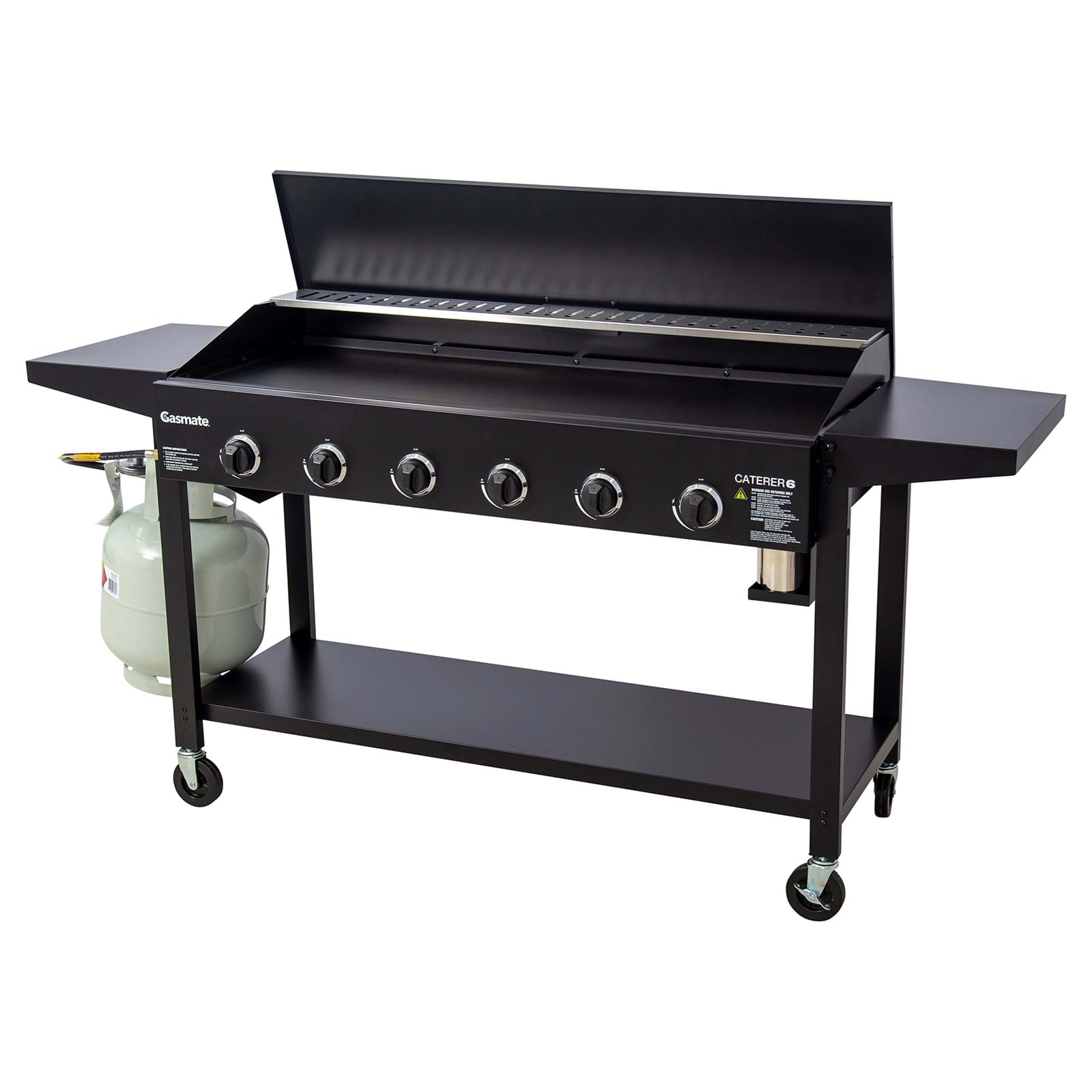 Gasmate Caterer 6 Burner Flat Top BBQ